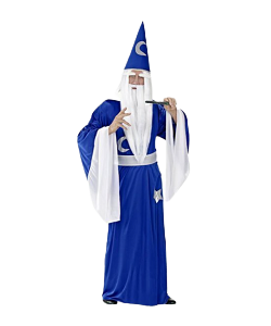 magisk troldmand udklædning